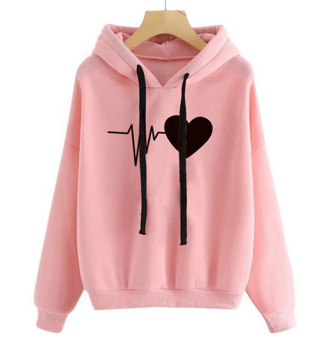 Women Sweatshirt Spring Autumn Long Sleeve Hoodie Clothes - Nuri Shopping