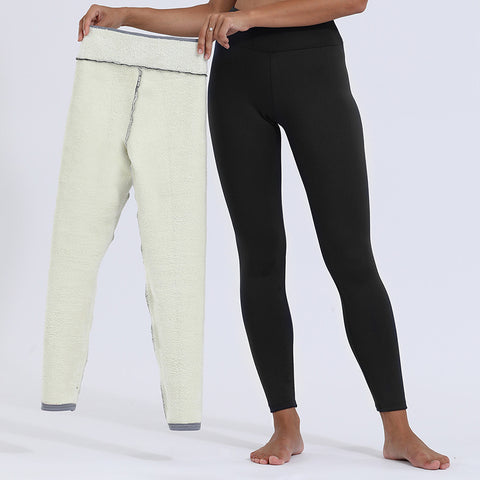 Lamb Cashmere Leggins Skinny Fitness Woman Pants - Nuri Shopping