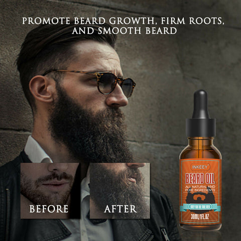 Hair Growth Oil Serum Mustache Grooming Growing Moisturizer US