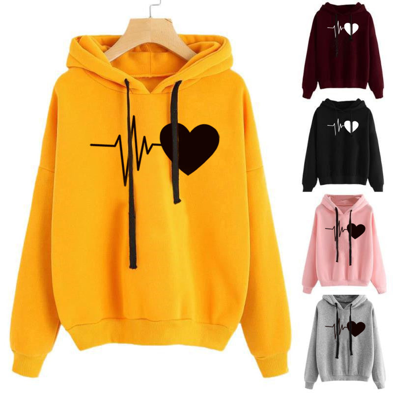 Women Sweatshirt Spring Autumn Long Sleeve Hoodie Clothes - Nuri Shopping