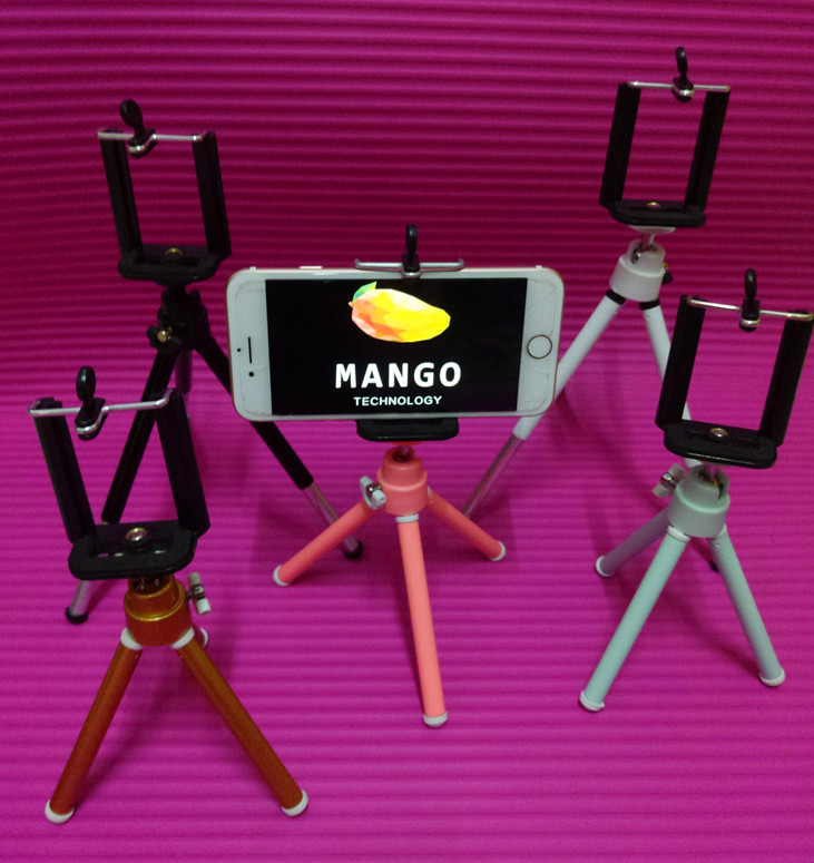 Mini mobile phone stand Desktop photography Live selfie