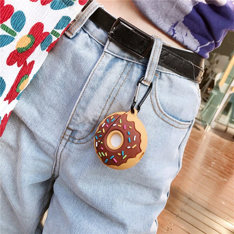 Compatible with Apple, Donuts  Case  Airpods Pro Silicorn