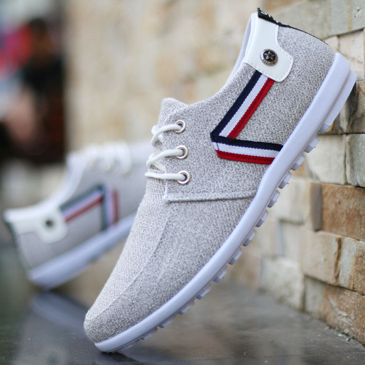 men Casual Shoes mens canvas shoes for men shoes men fashion Flats brand fashion - Nuri Shopping