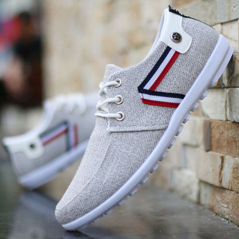 men Casual Shoes mens canvas shoes for men shoes men fashion Flats brand fashion - Nuri Shopping