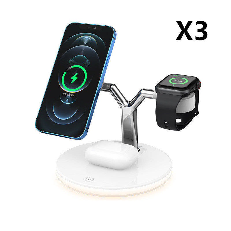 Magnetic Wireless Charger 15W Fast Charging Station For Magsafe Chargers