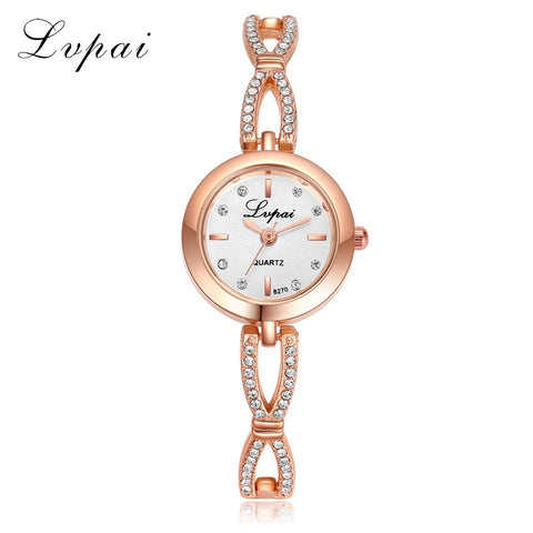 Crystal Watches Lvpai Brand Ladies Casual Dress Sport WristWatch