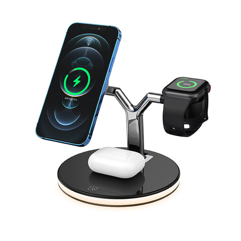 Magnetic Wireless Charger 15W Fast Charging Station For Magsafe Chargers