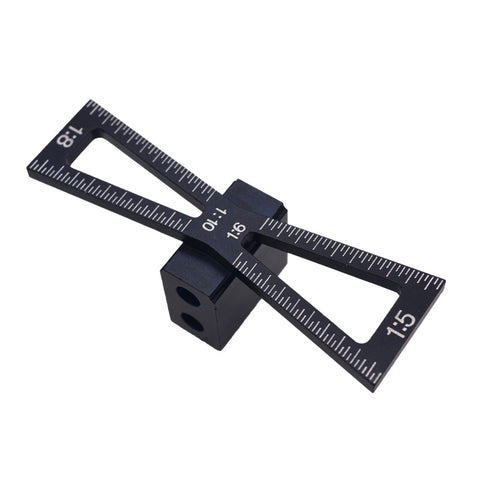 Marking Template With Wooden Hinge Gauge With Hinge Gauge Guide Tool