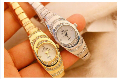 Female Fashion Bracelet Watches Women Full Diamond Watch