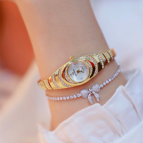 Female Fashion Bracelet Watches Women Full Diamond Watch