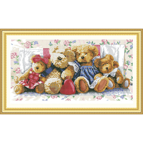 Bear cross stitch