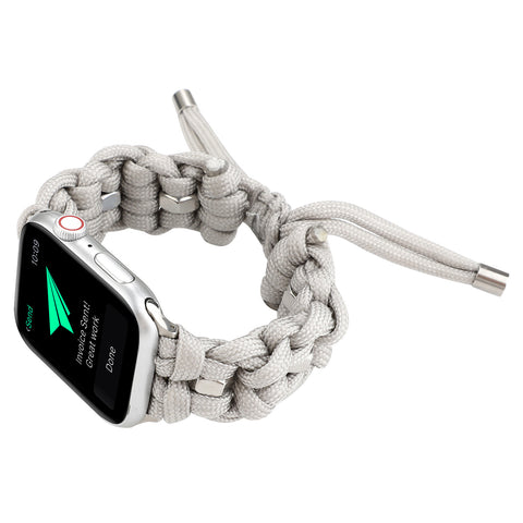 Apple Watch Nylon StrapIwatch Outdoor Umbrella Cord Braided Strap