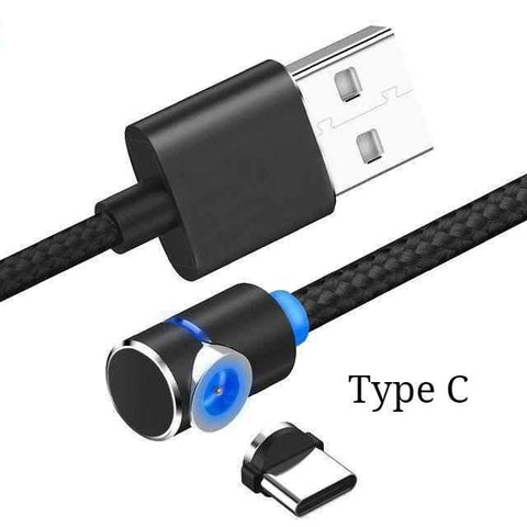 Magnetic Cable LED Magnet Charger Cable USB Cable & USB Type-C USB C