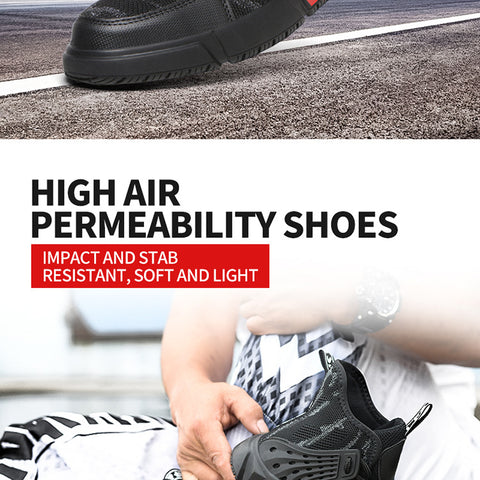 Non-slip Wear-resistant Work Shoes Men - Nuri Shopping