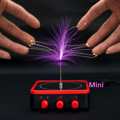 Music Tesla Coil Lightning Mobile Phone Bluetooth Connection