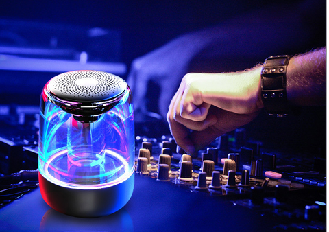 Powerful Bass Radio with Variable Color LED Light