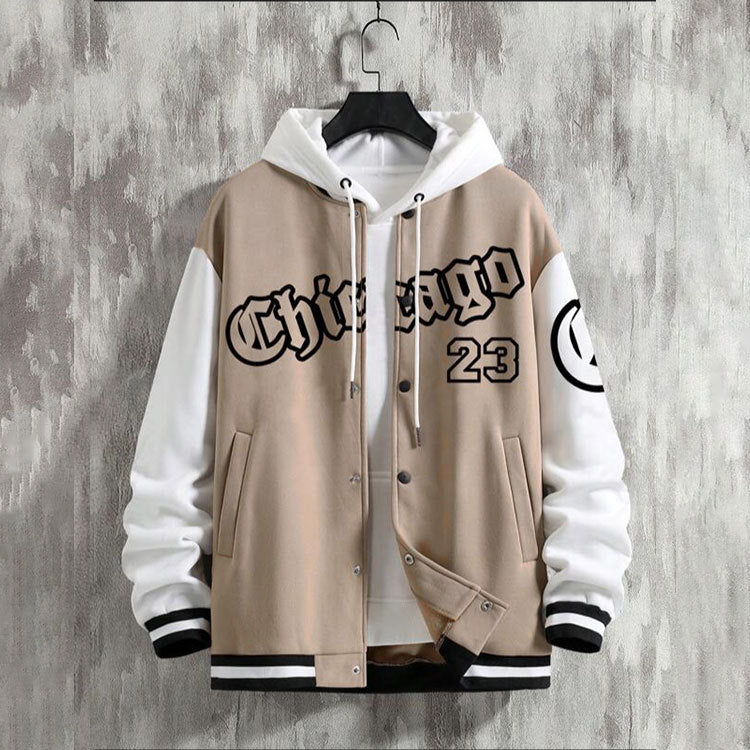 American Baseball Jacket Baggy Casual Jacket