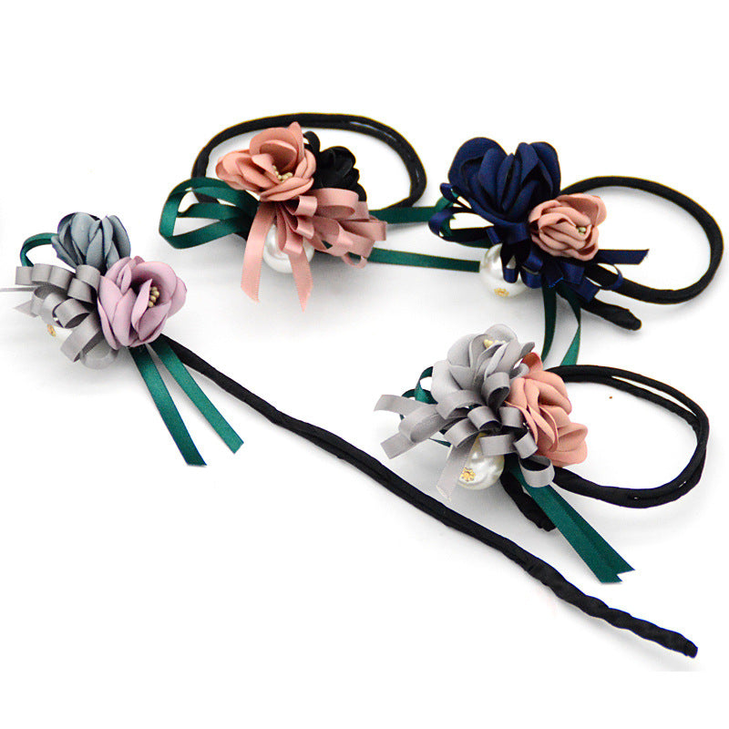 Hair Plate Hair Elastic Korean Styling Headdress Hair Accessories