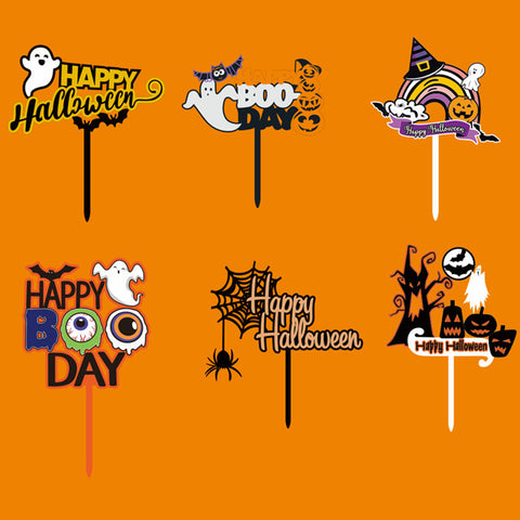 Halloween Decorating Party Supplies Cake Inserts