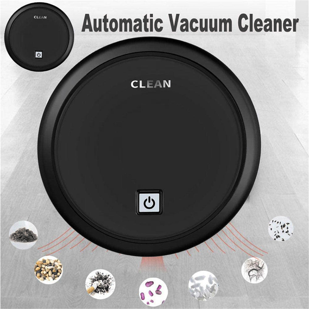 Smart Floor Cleaner USB Rechargeable Dry Wet Sweeping Vacuum Cleaner