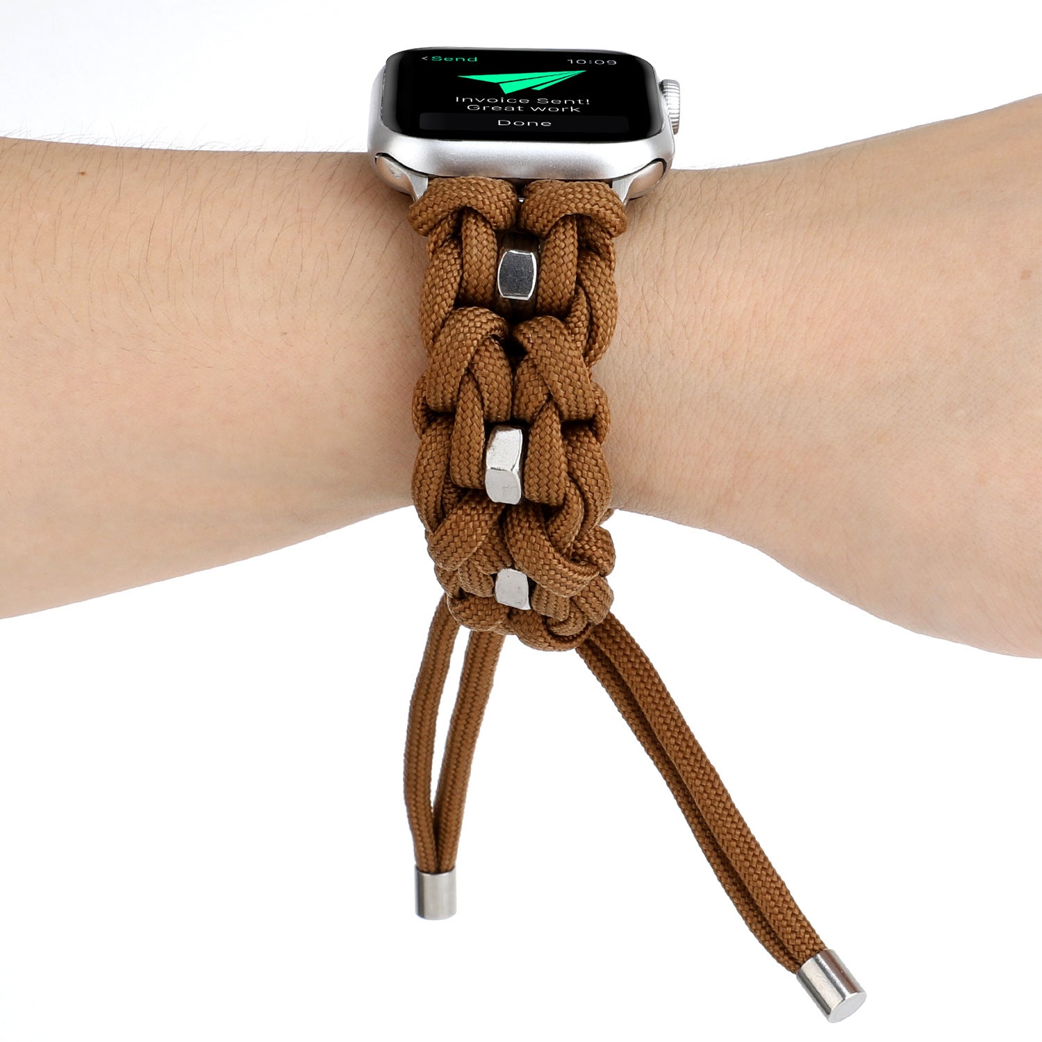 Apple Watch Nylon StrapIwatch Outdoor Umbrella Cord Braided Strap