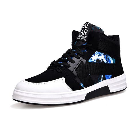 Camouflage High-Top Lace-Up Shoe - Nuri Shopping