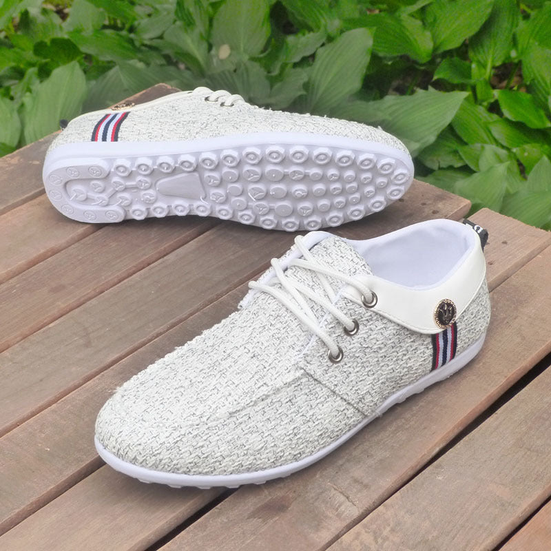 men Casual Shoes mens canvas shoes for men shoes men fashion Flats brand fashion - Nuri Shopping