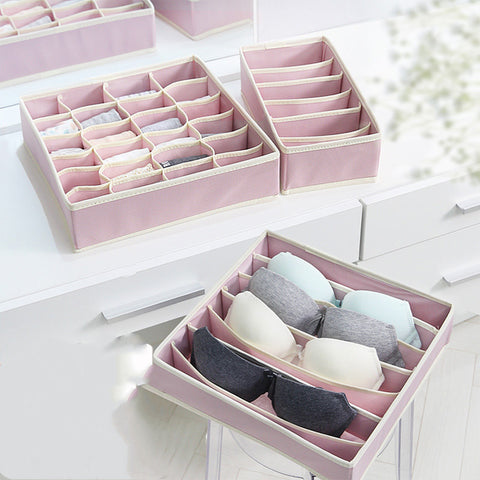 Wardrobe underwear fabric storage box