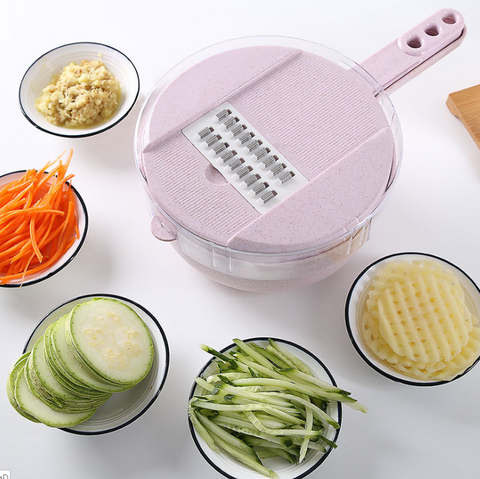 8 In 1 Mandoline Slicer Vegetable Slicer Potato Peeler Vegetable Cutter Kitchen Accessories