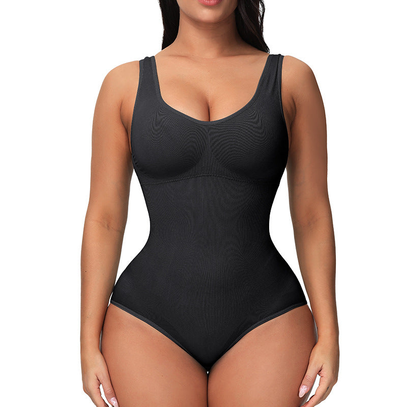 European And American Corset Women's Seamless One-piece Bodysuit - Nuri Shopping