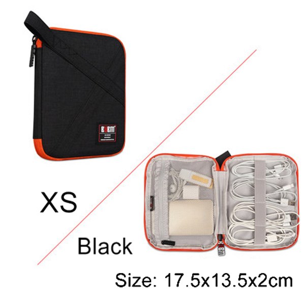 Gadget Bag For USB, Phone, Charger and Cable, Fit for ipad
