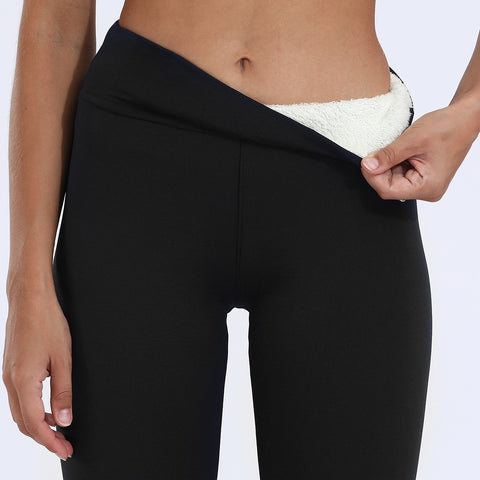 Lamb Cashmere Leggins Skinny Fitness Woman Pants - Nuri Shopping