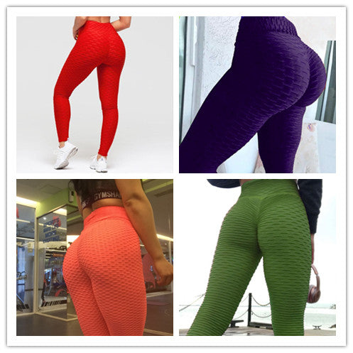 Booty Lifting Anti Cellulite Scrunch Leggings Without Pocket - Nuri Shopping