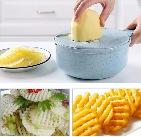 8 In 1 Mandoline Slicer Vegetable Slicer Potato Peeler Vegetable Cutter Kitchen Accessories