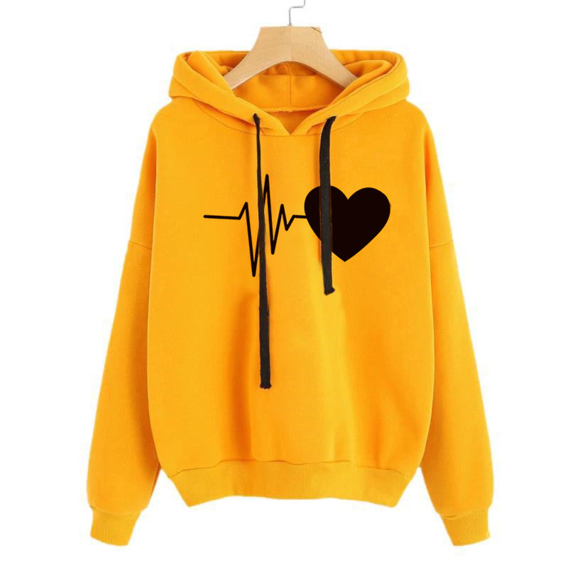 Women Sweatshirt Spring Autumn Long Sleeve Hoodie Clothes - Nuri Shopping