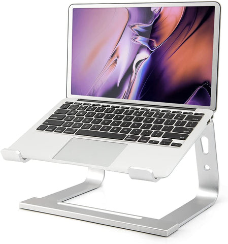 Aluminium Laptop Riser MacBook Air Pro, Dell XPS, More 10-17 Inch Laptops Work from Home