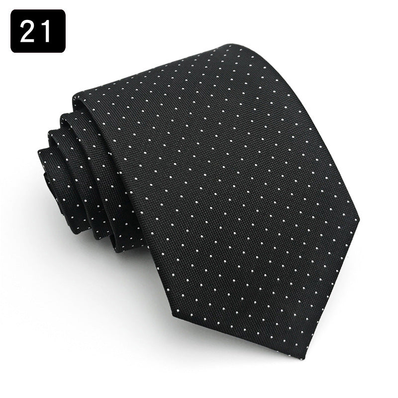 Tie Men's Formal Wear Business Stripes Business Shirt