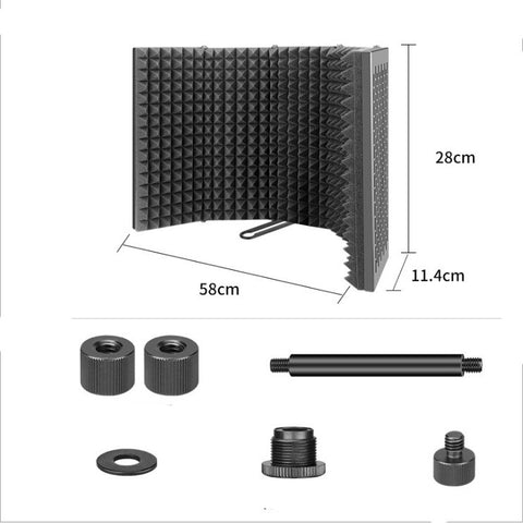 Noise Reduction Screen Blowout Prevention Net