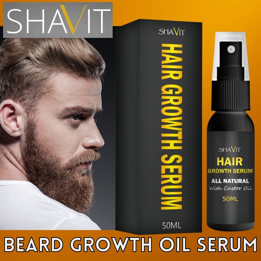 Fast Growing Mustache Facial Hair Treatment For Men