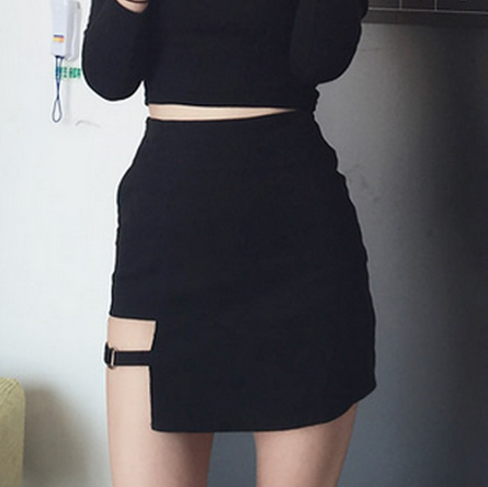 Pencil Micro Mini Skirt Slim Women Party Skirts Black Bodycon Short Skirt - Nuri Shopping