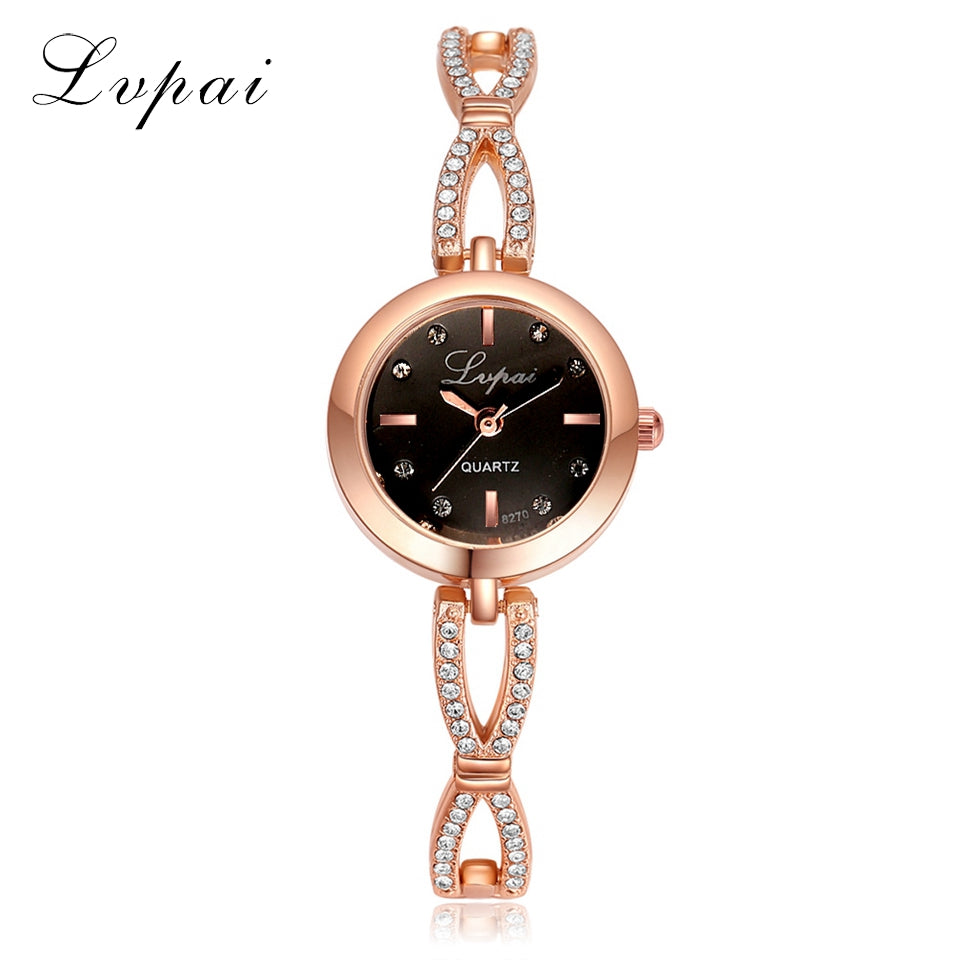 Crystal Watches Lvpai Brand Ladies Casual Dress Sport WristWatch