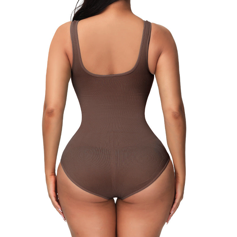 European And American Corset Women's Seamless One-piece Bodysuit - Nuri Shopping