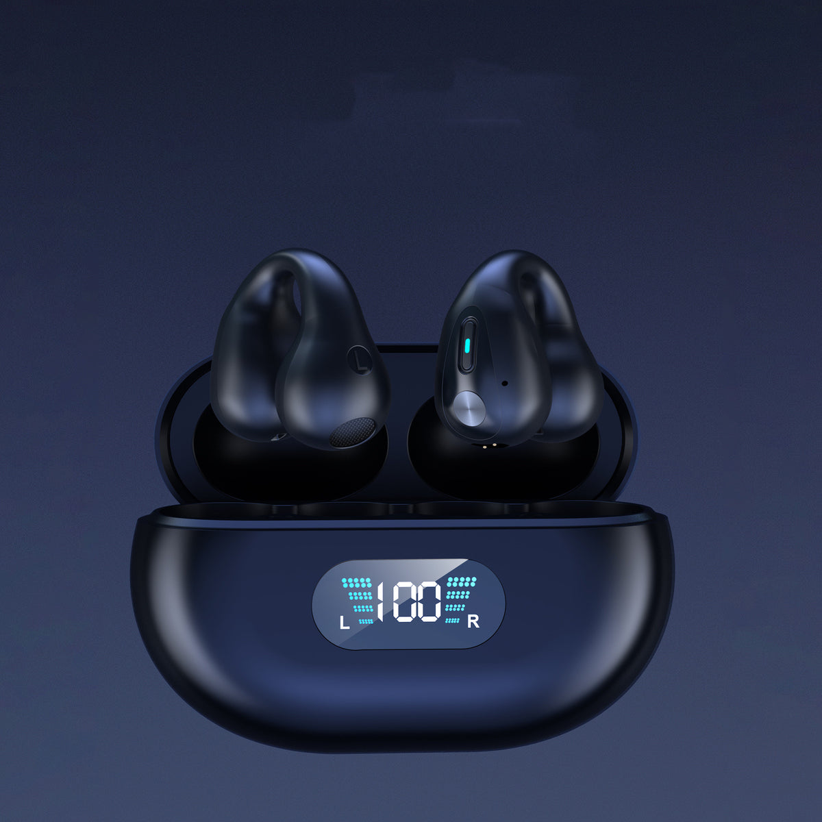 TWS Earbuds Ear Clip Bluetooth 5.3 Touch Wireless Earphone