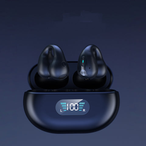 TWS Earbuds Ear Clip Bluetooth 5.3 Touch Wireless Earphone