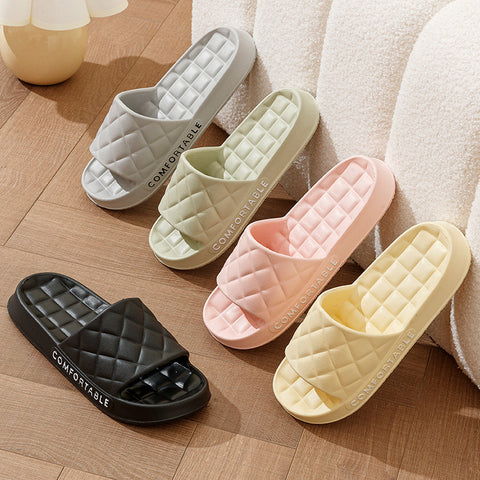 Silent Indoor Floor Bathing Slippers Women House Shoes Summer - Nuri Shopping