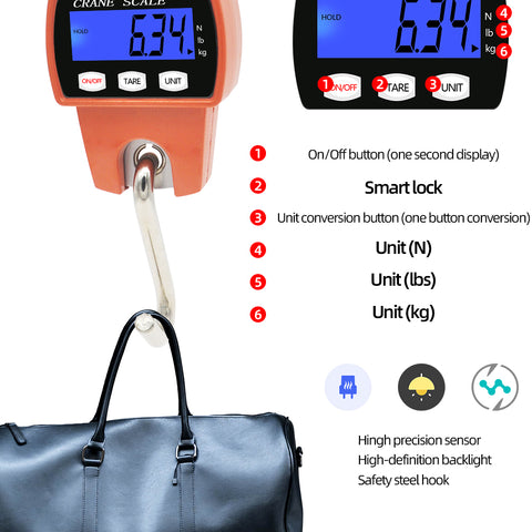 Household electronic crane scale