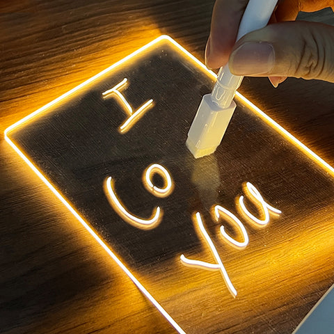 Light With Pen Gift For Children Girlfriend Decoration Night Lamp