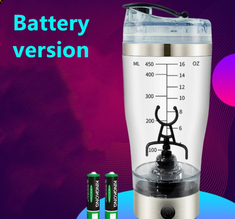 Electric Protein Shake Stirrer USB Shake Bottle Milk Coffee Blender Kettle Sports And Fitness Charging Electric Shaker Cup - Nuri Shopping