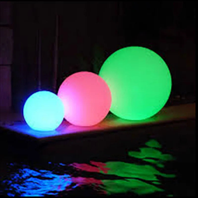 Solar Floating Ball Light Swimming Pool Light Waterproof Lawn Ballon Lamp Home Party Garden Decor Solar Floating Lights Ball