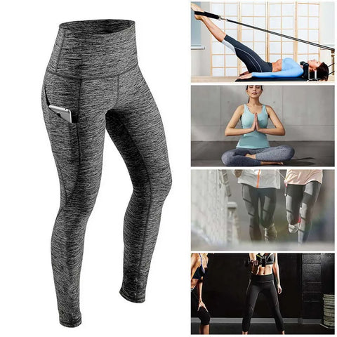 High Waist Elastic Workout Women Yoga Leggings